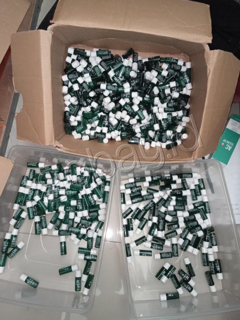 Isi kardus per pieces sebelum distribusi