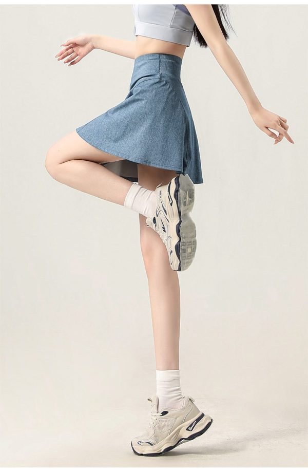 Clea — Rok Tenis Motif Denim — foto 7