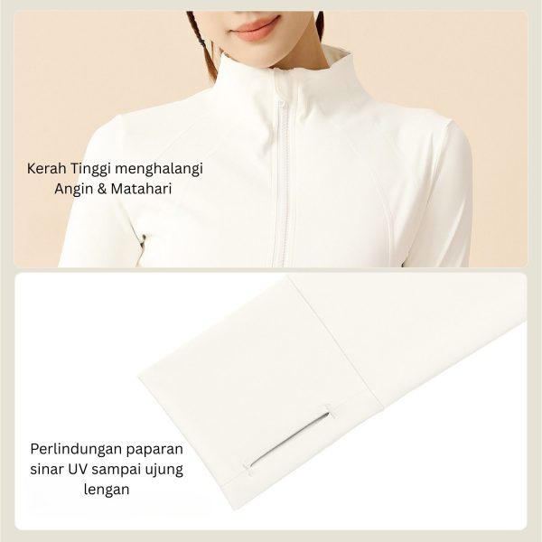 Lena — Jaket Anti-UV Kerah Tinggi — foto 3