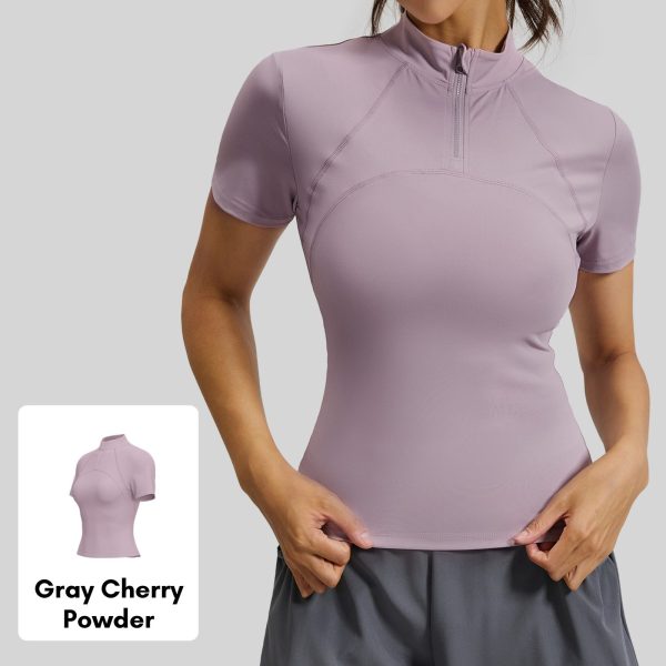 Rose — Kaos Olahraga Half-Zip — foto 8