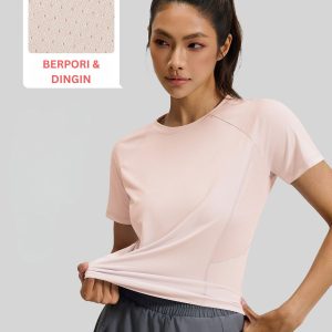 Ruby — Kaos Olahraga Punggung Mesh — foto 2