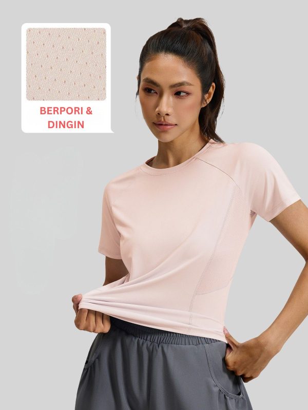 Ruby — Kaos Olahraga Punggung Mesh — foto 2
