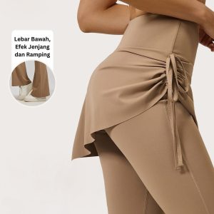 Yuki — Celana Flare Rok Overlay — foto 1