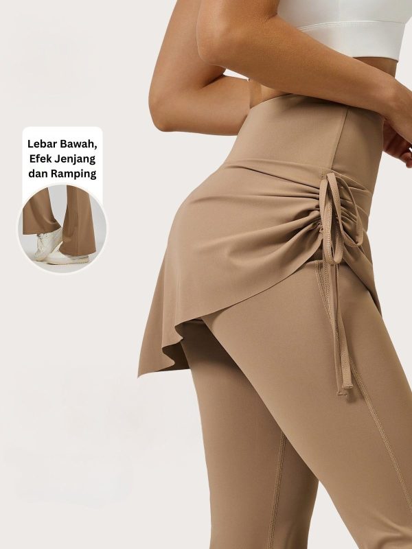 Yuki — Celana Flare Rok Overlay — foto 1