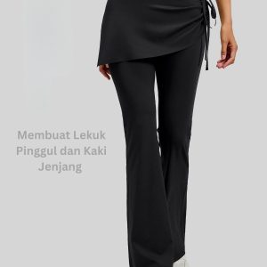 Yuki — Celana Flare Rok Overlay — foto 3
